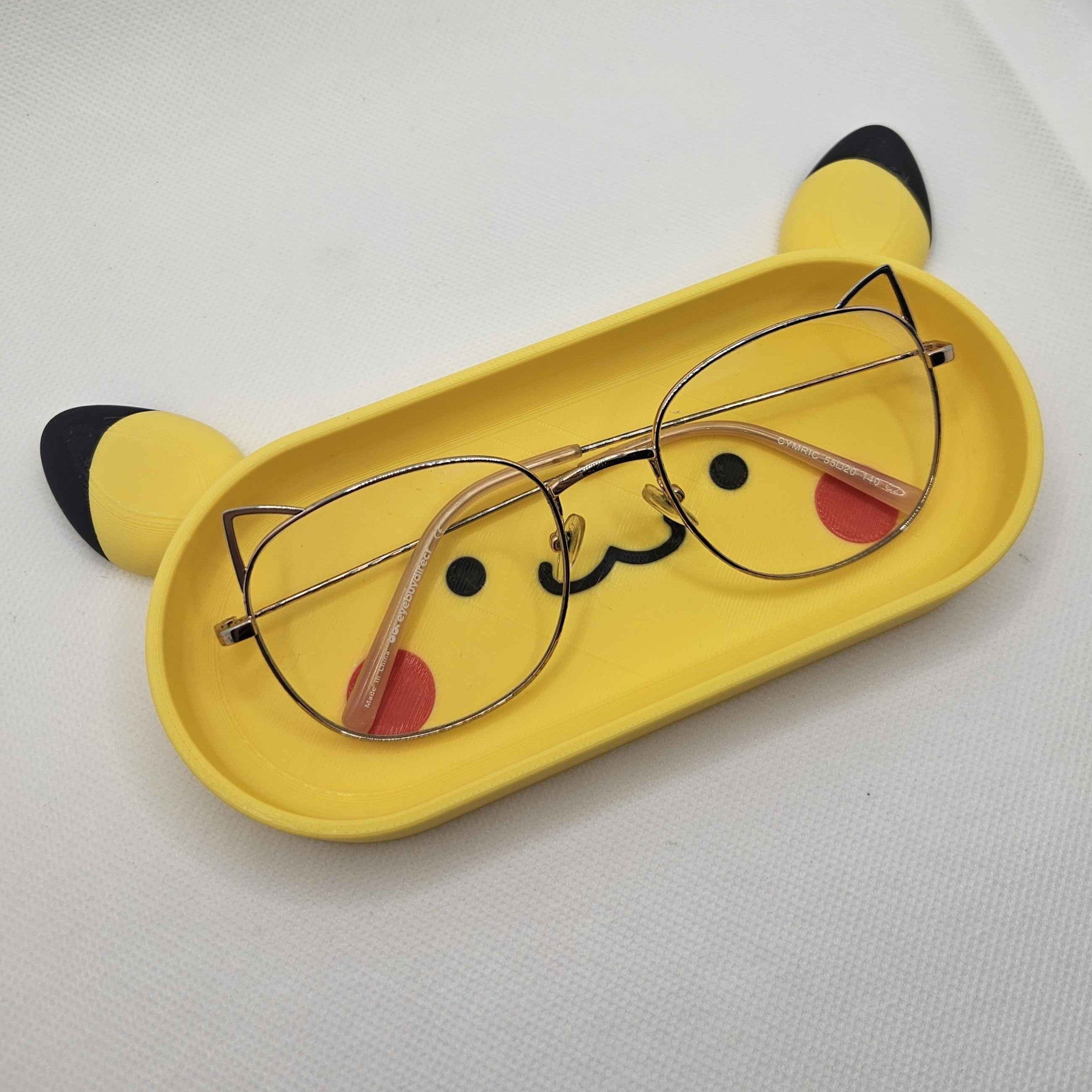 Cute Pickachu Eye Glass Case