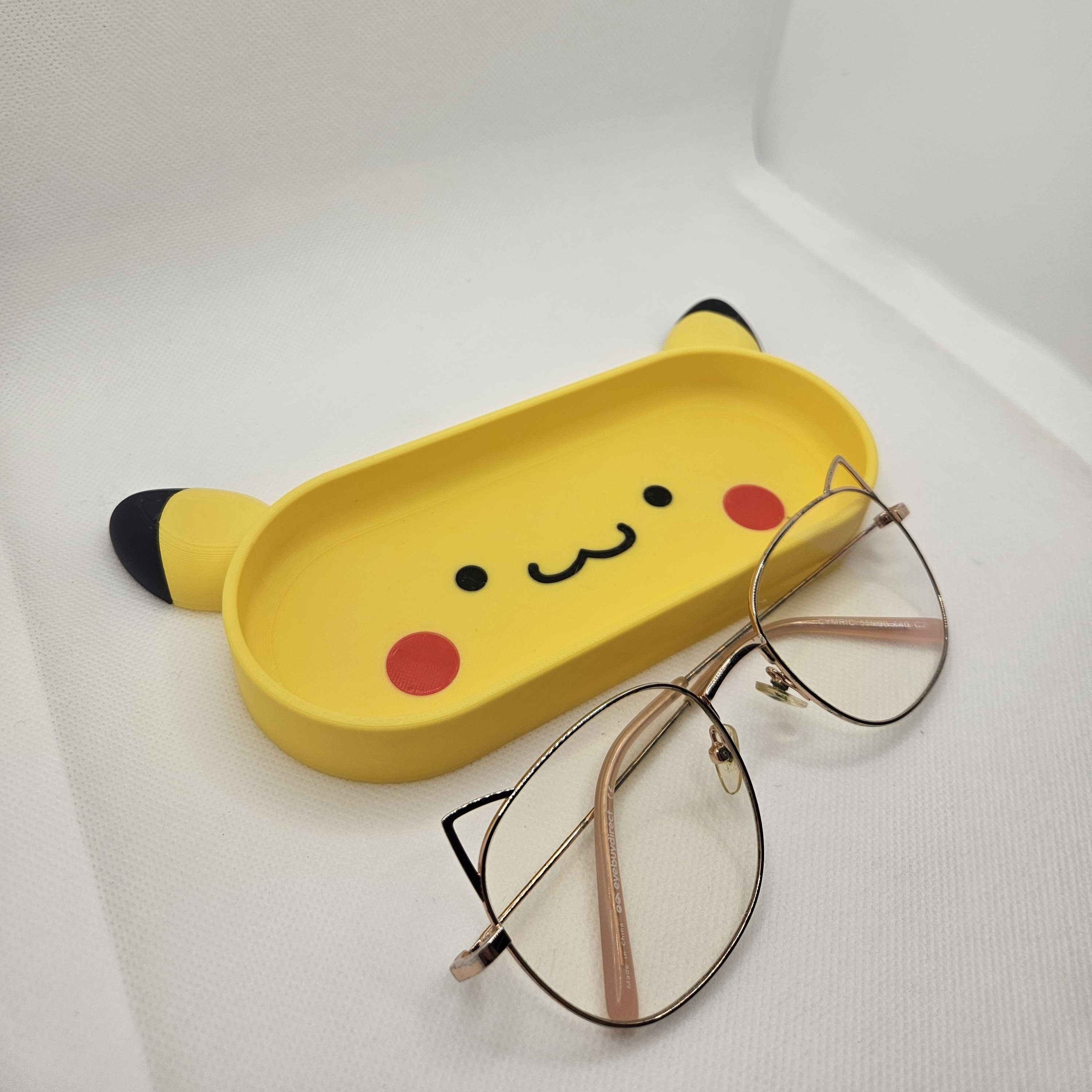 Cute Pickachu Eye Glass Case
