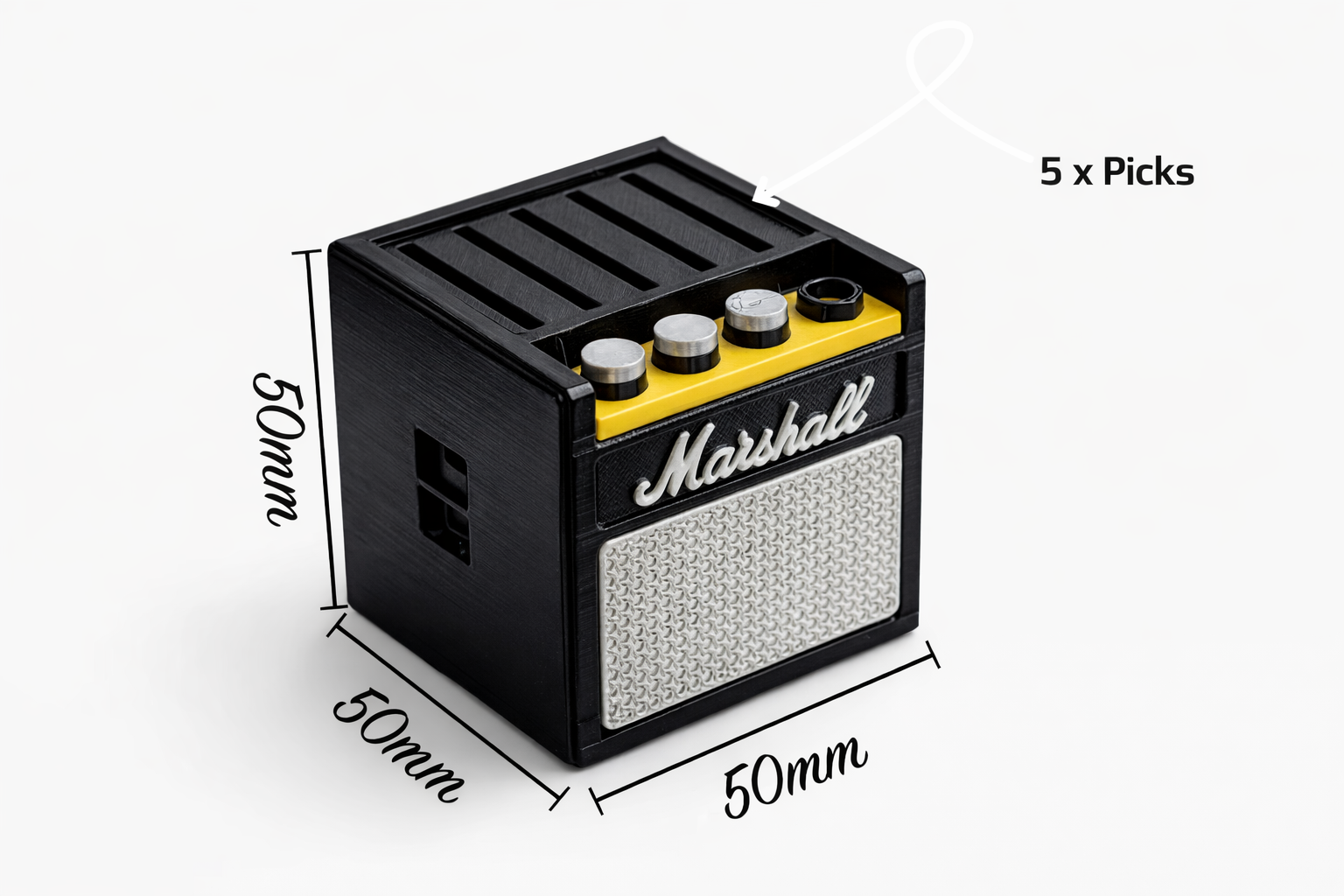 Mini Guitar AMP Pick Holder