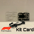 F1 Car Kit Card
