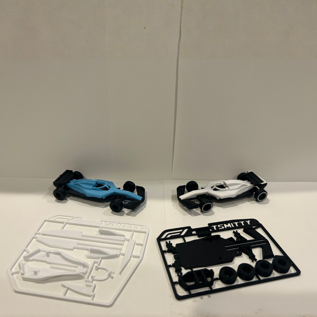 F1 Car Kit Card