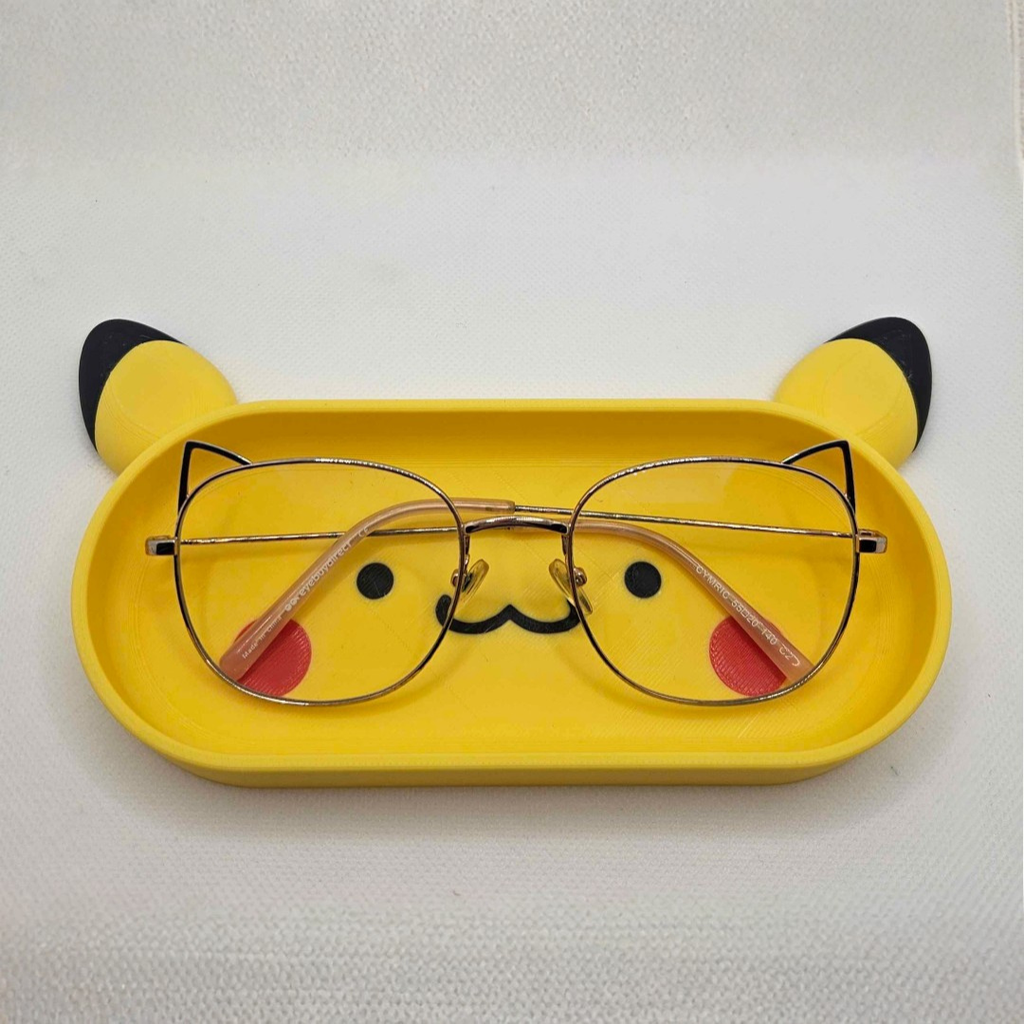 Cute Pickachu Eye Glass Case